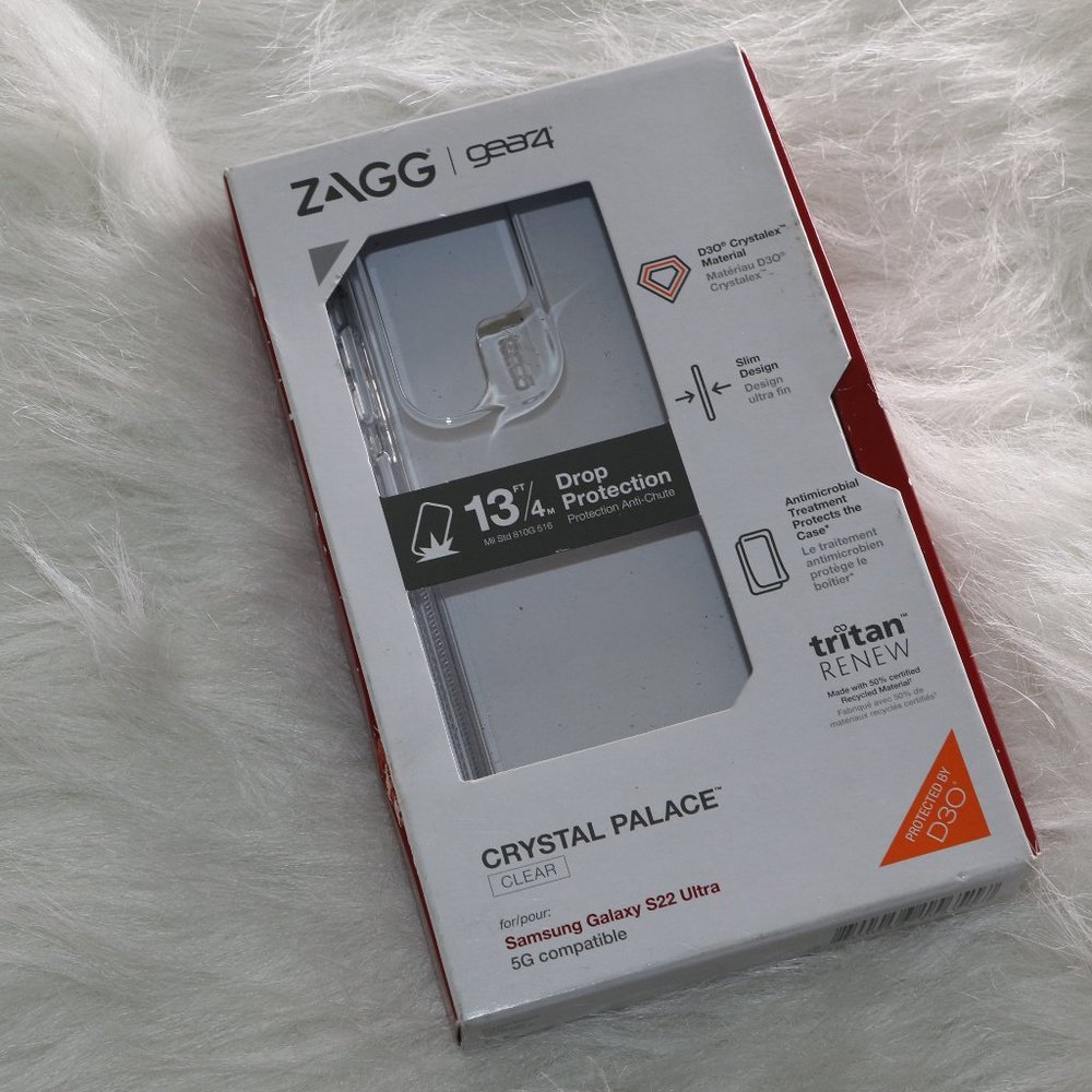 Samsung Galaxy S22 Ultra Clear Phone Case by ZAGG